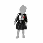Costume per Neonati Scheletro 6-12 Mesi - immagine 3