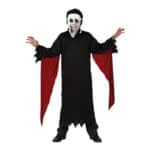 Costume per Bambini Nero Assassino (2 Pezzi) (2 pcs) Taglia 7-9 Anni