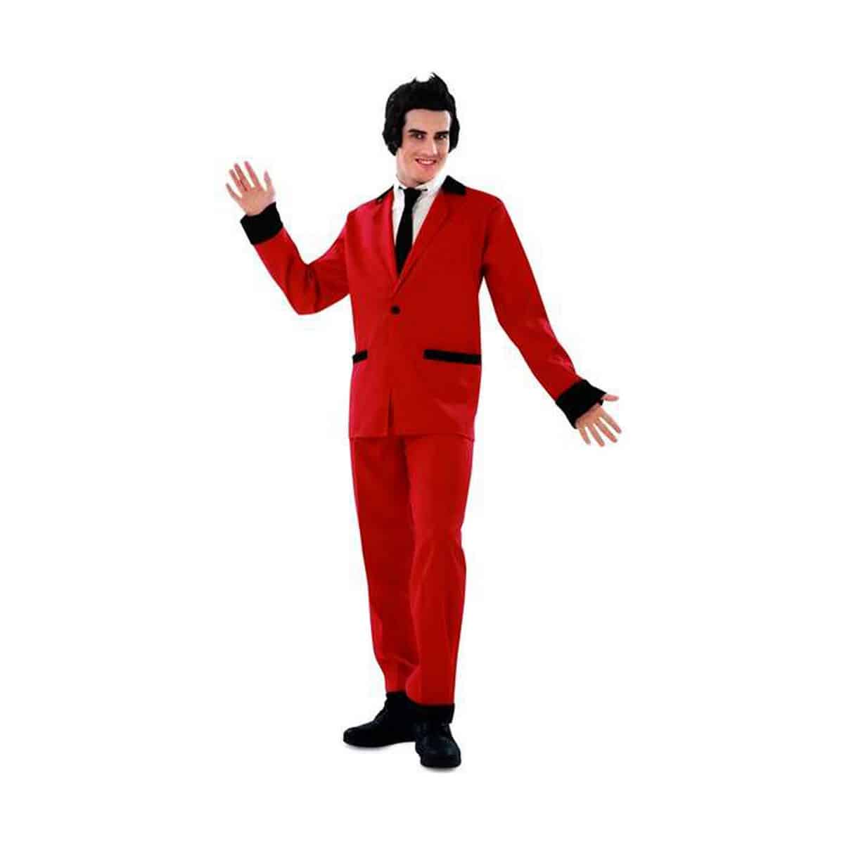 8435408205269_S2418004_P0_WBG3.jpg Costume per Adulti My Other Me Rockabilly Rosso Taglia S - immagine 1