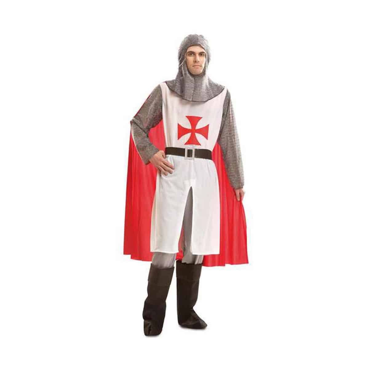 8435408212366_P1_WBG2.jpg Costume per Adulti Cavaliere Medievale Mantello Taglia XL - immagine 1
