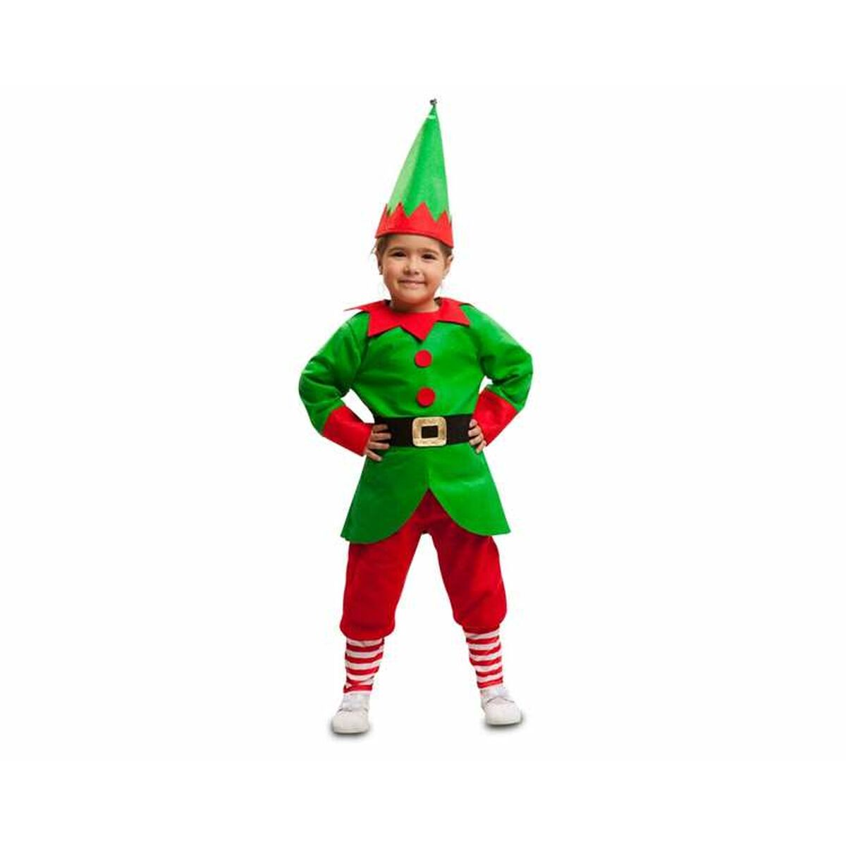8435408234627_P02.jpg Costume per Bambini My Other Me Verde Elfo 7-9 Anni - immagine 1