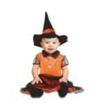 Costume per Bambini My Other Me Arancio Strega Taglia 0-6 Mesi