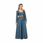 Costume per Adulti My Other Me Western Girl Azzurro M/L