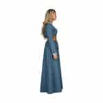 Costume per Adulti My Other Me Western Girl Azzurro M/L - immagine 2