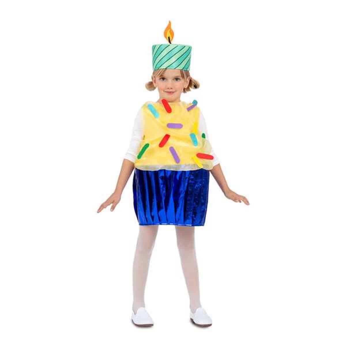 8435408263719_00_WBG5.jpg Costume per Bambini My Other Me Giallo Torta 3-6 anni - immagine 1