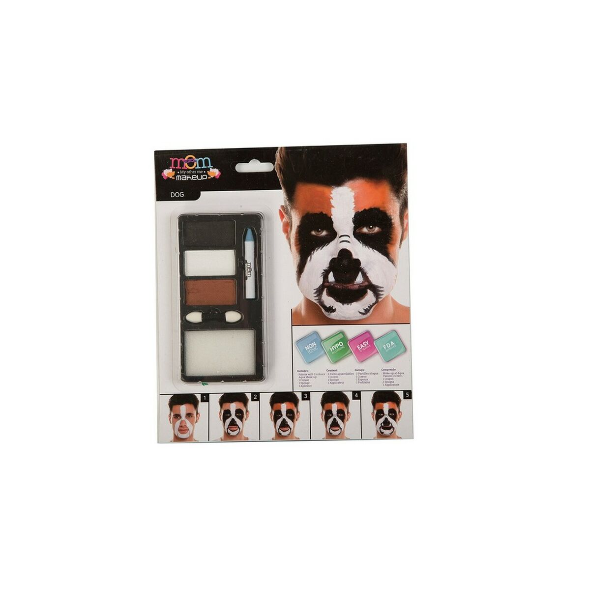 8435408270892_00_WBG4.jpg Pittura da Viso My Other Me Cane - immagine 1