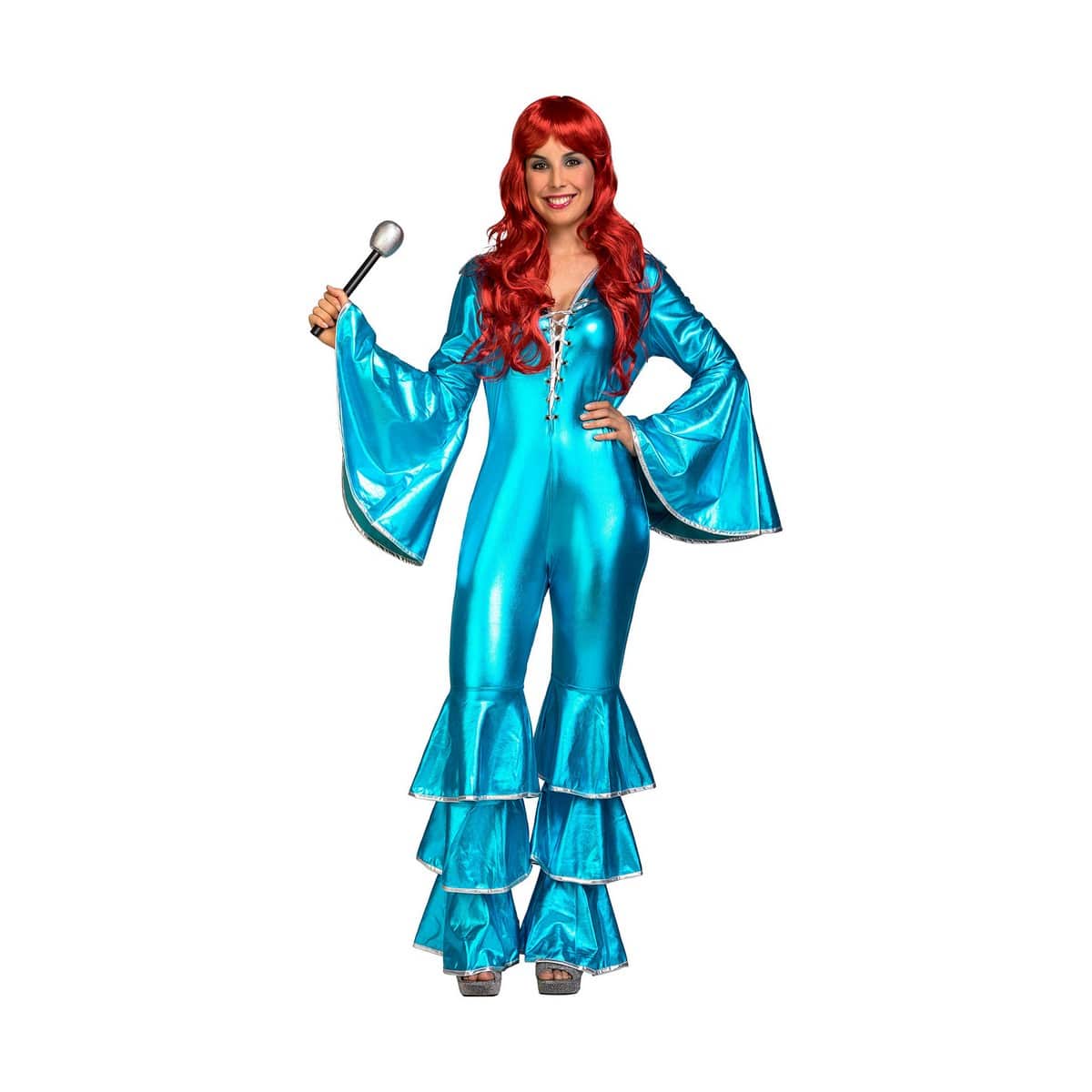 8435408272063_R0_WBG2.jpg Costume per Adulti My Other Me Turchese Fiesta Tuta Elegante M/L - immagine 1