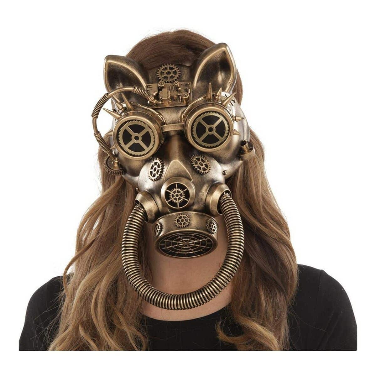 8435408275590_R04.jpg Maschera Steampunk Cat - immagine 1