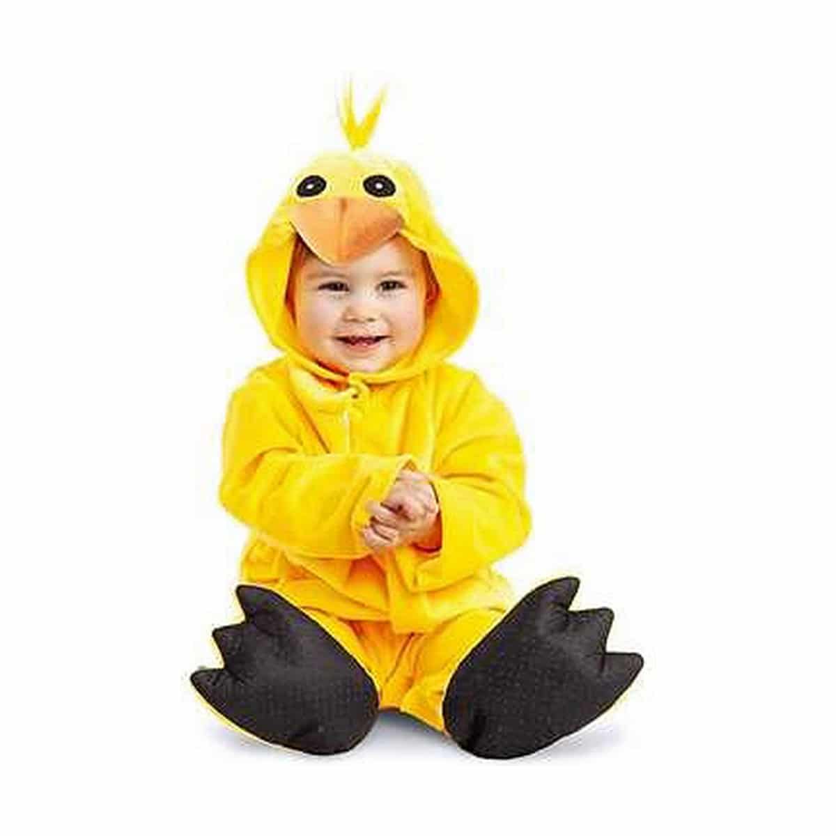 8435408281218_S2420591_P0_WBG2.jpg Costume per Neonati My Other Me Surprise Giallo Anatra Taglia 1-2 anni - immagine 1