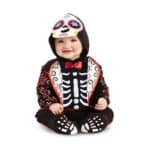 Costume per Neonati My Other Me Scheletro Taglia 7-12 Mesi