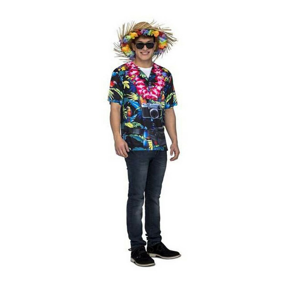 8435435013400_004.jpg Costume per Adulti My Other Me Hawaiano Taglia XL - immagine 1