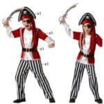 Costume per Bambini Multicolore Pirati Taglia 10-12 Anni