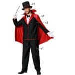 Costume per Adulti Mago Taglia XS/S