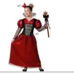Costume per Bambini Regina di Cuori Taglia 5-6 Anni