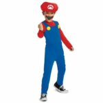 Costume per Bambini Nintendo Super Mario Taglia Taglia - 7-8 Anni