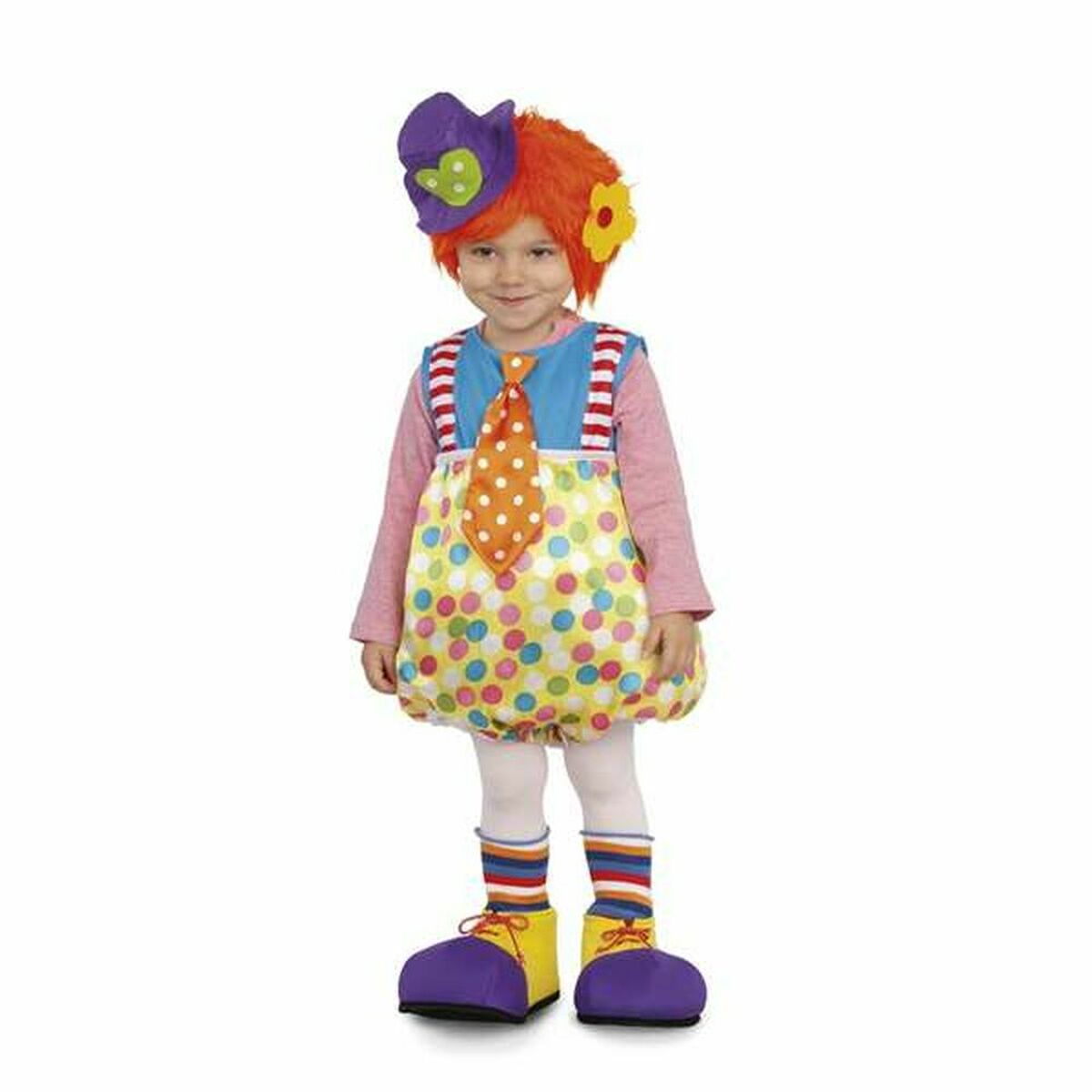 8435408201353_S2417925_P03.jpg Costume per Bambini My Other Me Pagliaccio Taglia 12-24 Mesi - immagine 1
