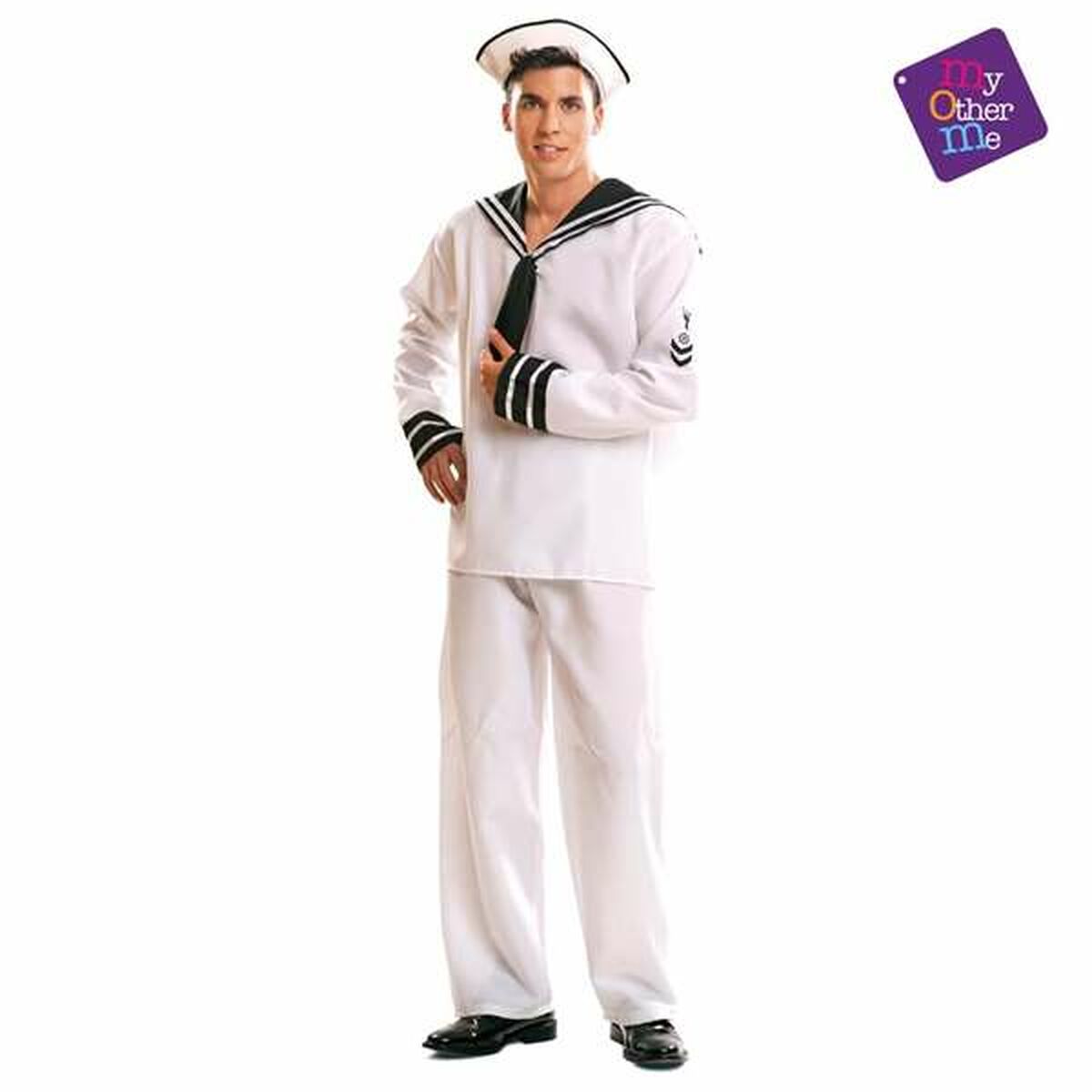 8435408210171_S2425305_P03.jpg Costume per Adulti My Other Me Sailor Bianco M/L - immagine 1