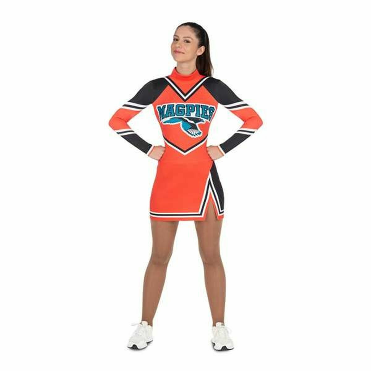 8435408264853_S2425697_P04.jpg Costume per Adulti My Other Me Arancione/Nero Animatrice Arancio Taglia L - immagine 1