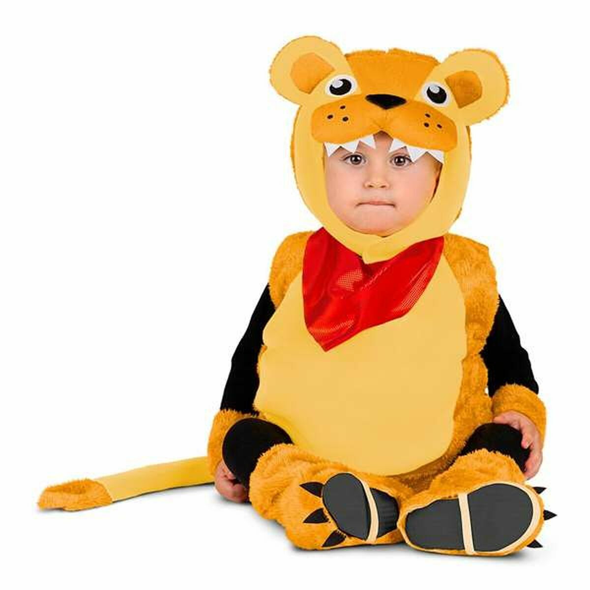 8435408266444_S2429034_P02.jpg Costume per Bambini My Other Me Leone 4 Pezzi Taglia 12-24 Mesi - immagine 1