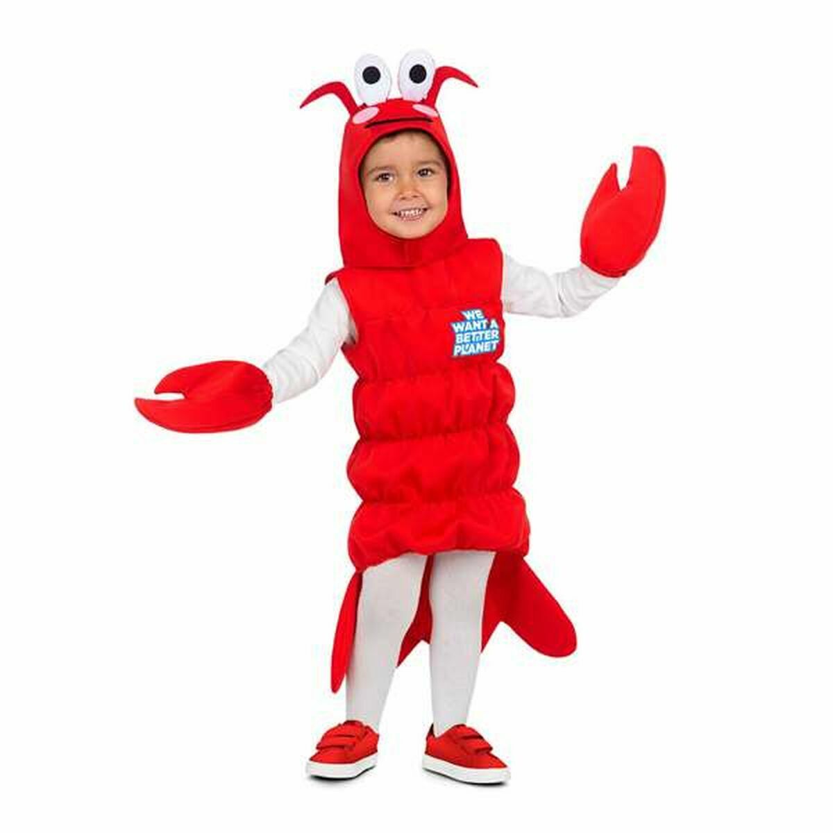 8435408266574_S2426351_P04.jpg Costume per Bambini My Other Me Gamberi Taglia 10-12 Anni - immagine 1