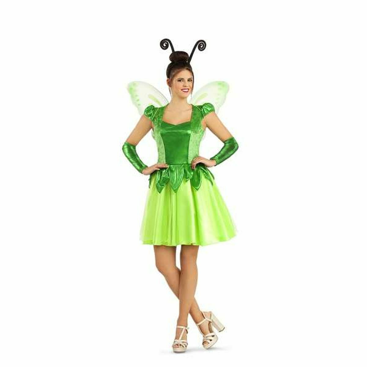 8435408280716_S2425933_P03.jpg Costume per Adulti My Other Me Verde Taglia S - immagine 1