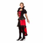 Costume per Adulti My Other Me Vampiro Donna Gotico Contessa 2 Pezzi Taglia S - immagine 4