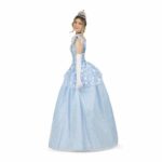 Costume per Adulti My Other Me Azzurro Principessa 3 Pezzi Taglia S - immagine 7