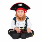 Costume per Neonati My Other Me Pirata 4 Pezzi Nero Taglia 7-12 Mesi