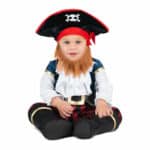 Costume per Neonati My Other Me Pirata Caraibico Bianco Rosso Taglia 1-2 anni - immagine 3
