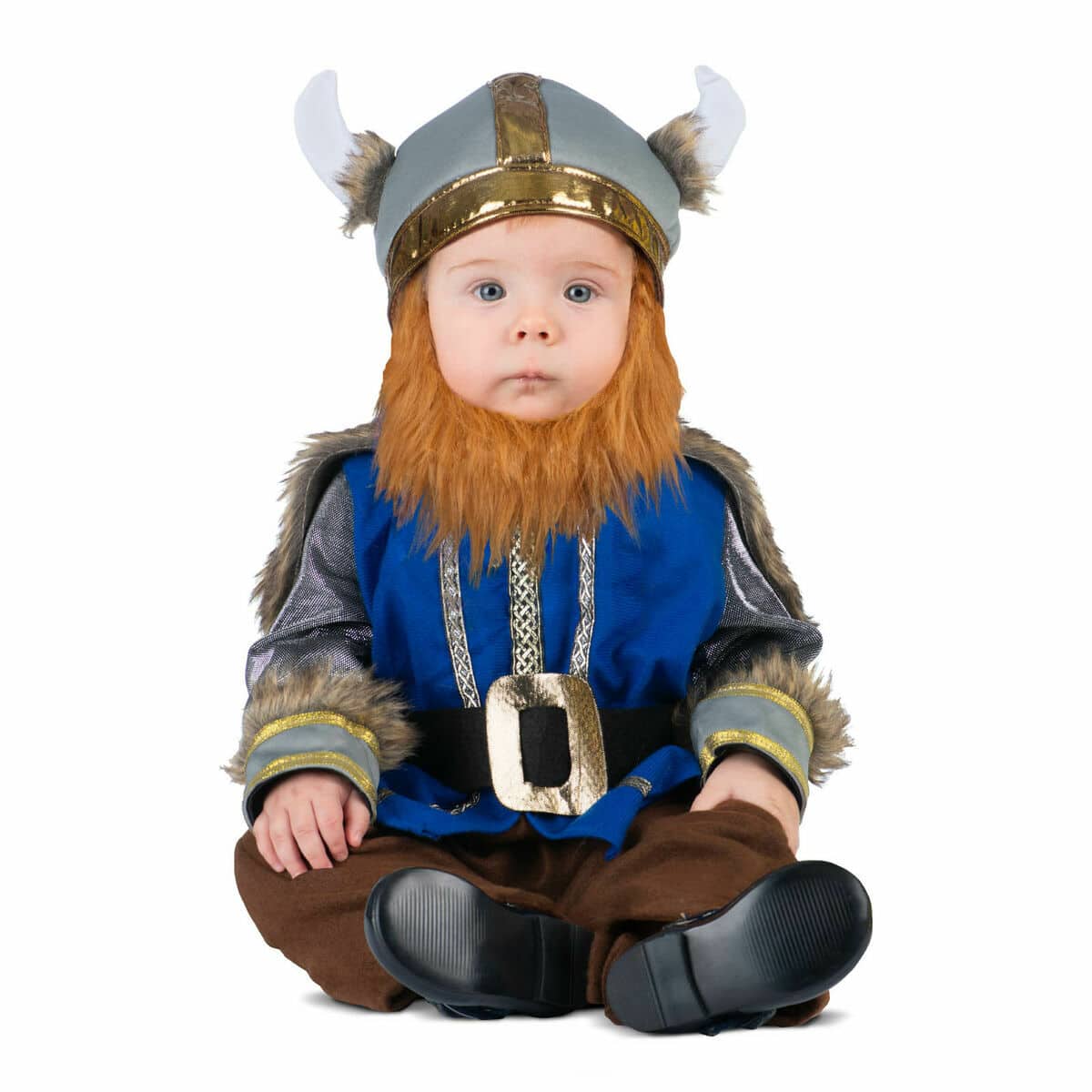 8435408298155_S2434527_P02.jpg Costume per Neonati My Other Me Vichingo 3 Pezzi Taglia 12-24 Mesi - immagine 1
