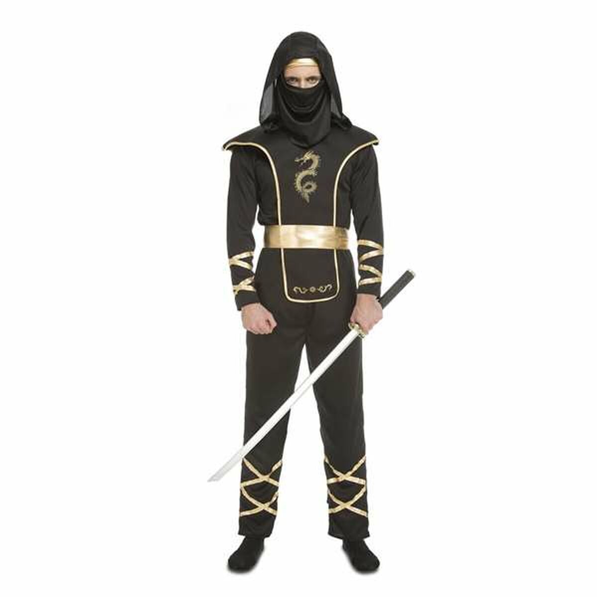 8435435090326_S2449421_P01.jpg Costume per Adulti My Other Me Ninja XL - immagine 1