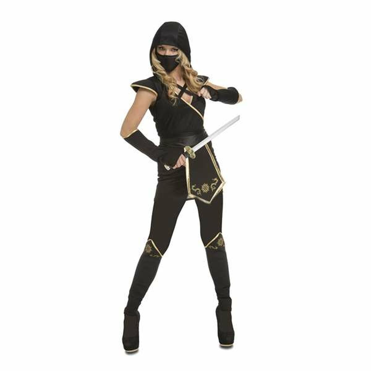 8435435090357_S2449424_P01.jpg Costume per Adulti My Other Me Ninja XXL - immagine 1