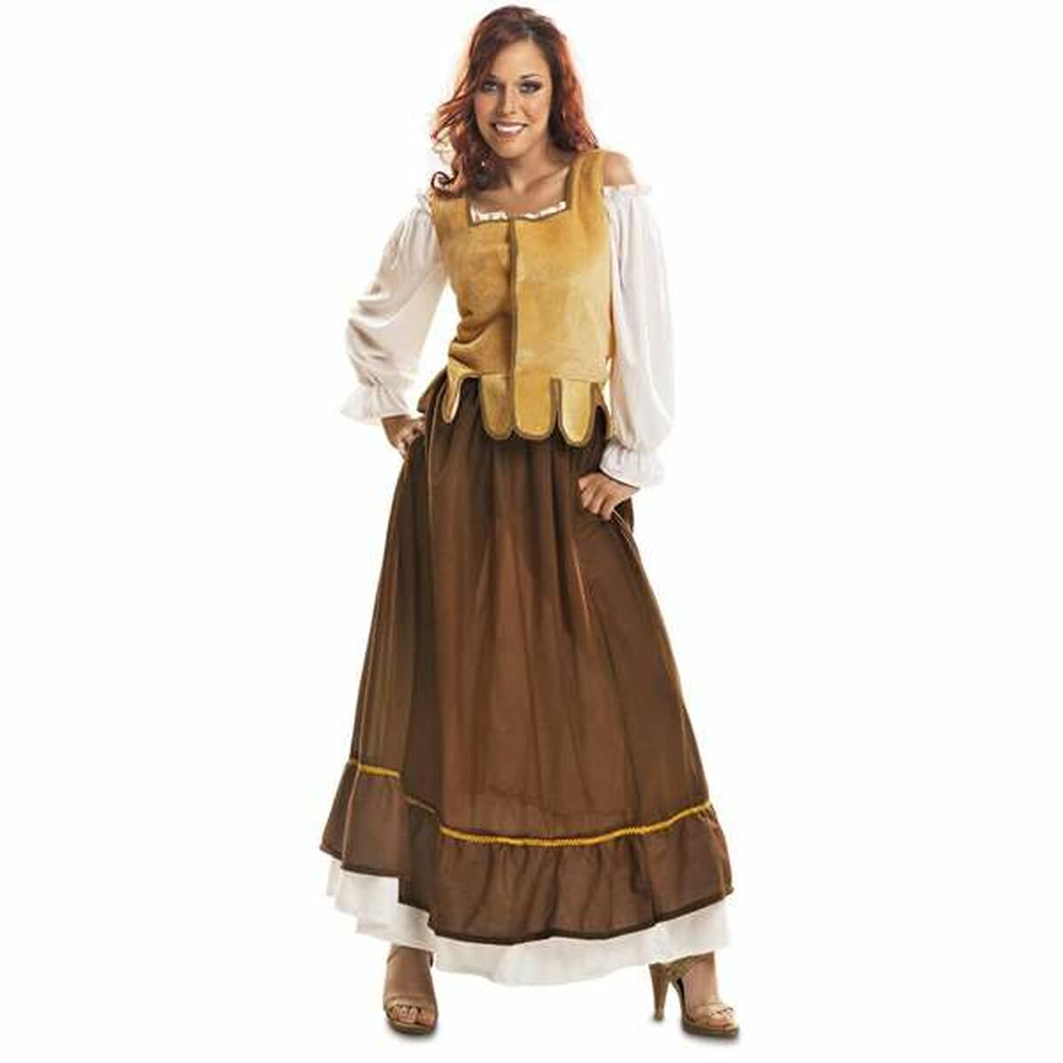 8435435091286_S2449438_P01.jpg Costume per Adulti My Other Me Cameriera XXXL - immagine 1