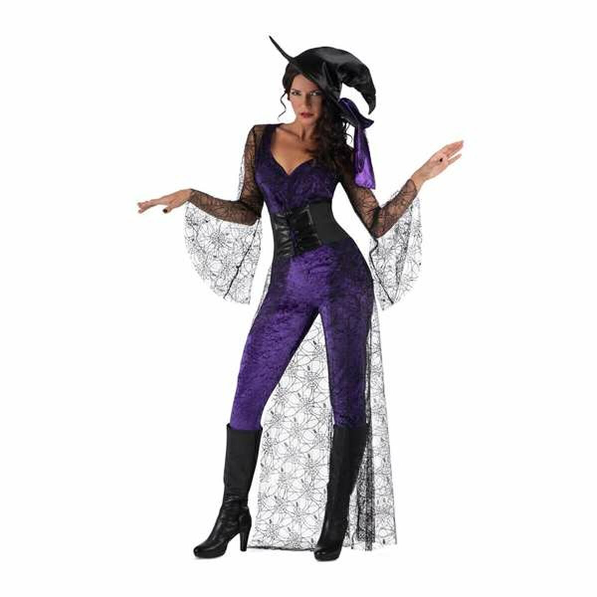 8435435091583_S2449160_P00.jpg Costume per Adulti My Other Me Viola Strega S - immagine 1