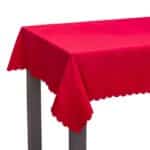 Tovaglia Rosso Poliestere 150 x 180