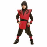 Costume per Bambini My Other Me Ninja Drago 6 Pezzi Taglia 7-9 Anni