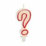 Candela ? Compleanno Bianco Rosso (12 Unità) - immagine 2
