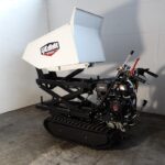 Motocarriola MT-P 500 con ribaltamento e alzata idraulica  - Motore Loncin 9 hp - Portata 500 kg - immagine 3