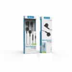 Auricolare Newtop CF42 Universale con Microfono e Jack 3.5mm Nero - immagine 2