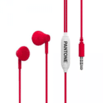 Auricolari In-Ear Pantone Rosso - Stile e Qualità per Ogni Giorno