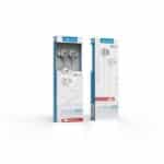 Auricolari Newtop CF49 con Connettore Type-C e Suono di Alta Qualità Bianco