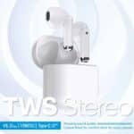 Auricolari Wireless NEWTOP AB33 TWS con Bluetooth 5.3 Bianco - immagine 3