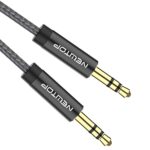 Cavo AUX Jack 3,5mm Stereo Nylon 2m per Cuffie e Speaker