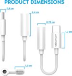 Cavo Adattatore TYPE-C a AUX 3.5mm per Cuffie e Tablet - immagine 3