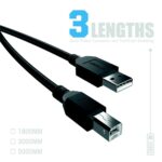 Cavo USB NEWTOP USB03: Alta Qualità per Stampanti 300 cm - immagine 3