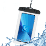 Cover Impermeabile Smartphone fino a 6.5” con Tracolla WA06 Nero