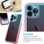 Cover Moda Color per Apple iPhone con Protezione Fotocamera Blu,IPHONE 15 PRO MAX - immagine 3