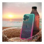 Cover Moda Color per Apple iPhone con Protezione Fotocamera Blu,IPHONE 13 PRO MAX - immagine 2