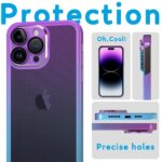 Cover Moda Color per Apple iPhone con Protezione Fotocamera Viola,IPHONE 13 - immagine 4