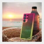 Cover Moda Color per Samsung Galaxy con Protezione Fotocamera Rosa,GALAXY S22 - immagine 2
